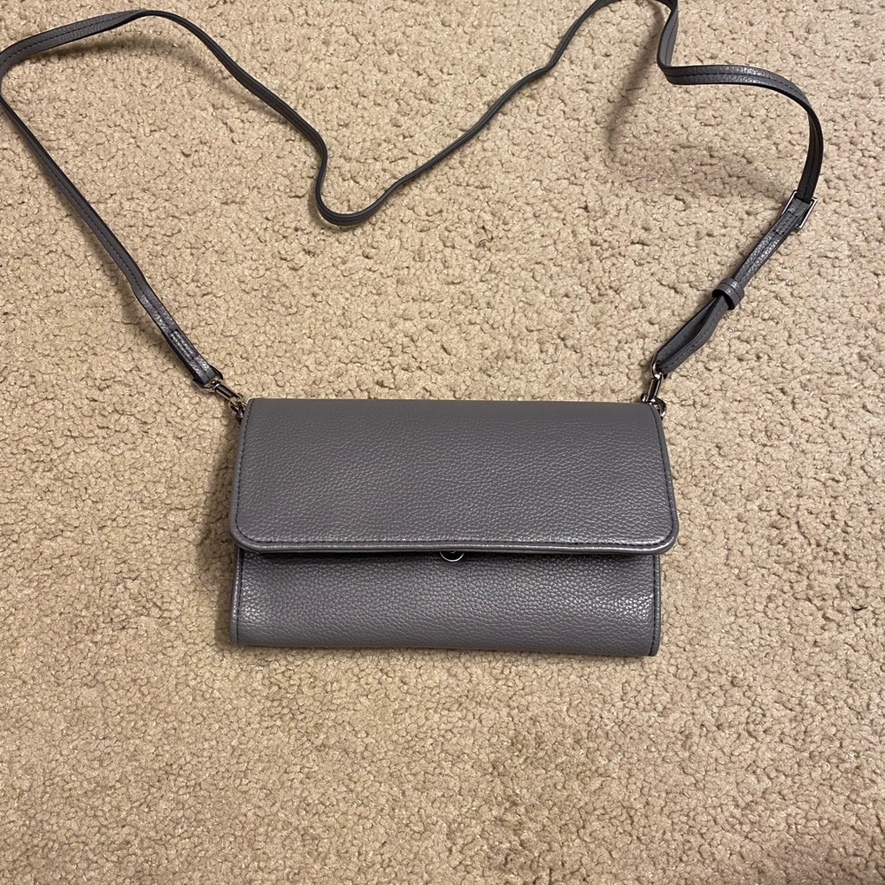Vera Bradley Gray Crossbody Bag